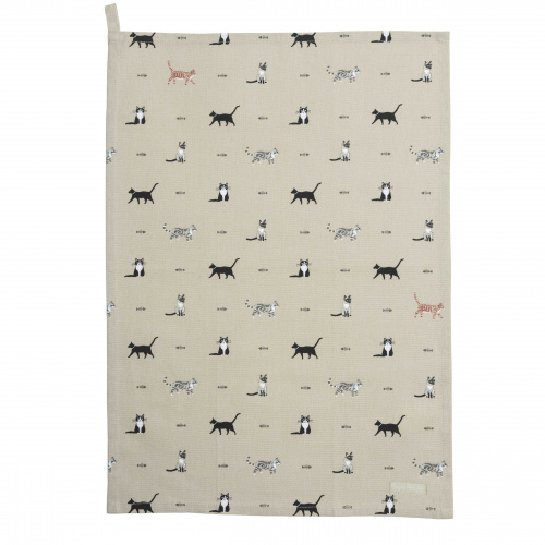 Sophie Allport theedoek - Purrfect