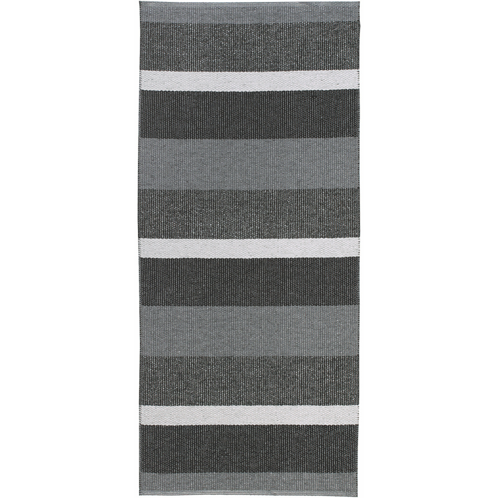 Horredsmattan Outdoor-Teppich - Block Graphit, 70x200