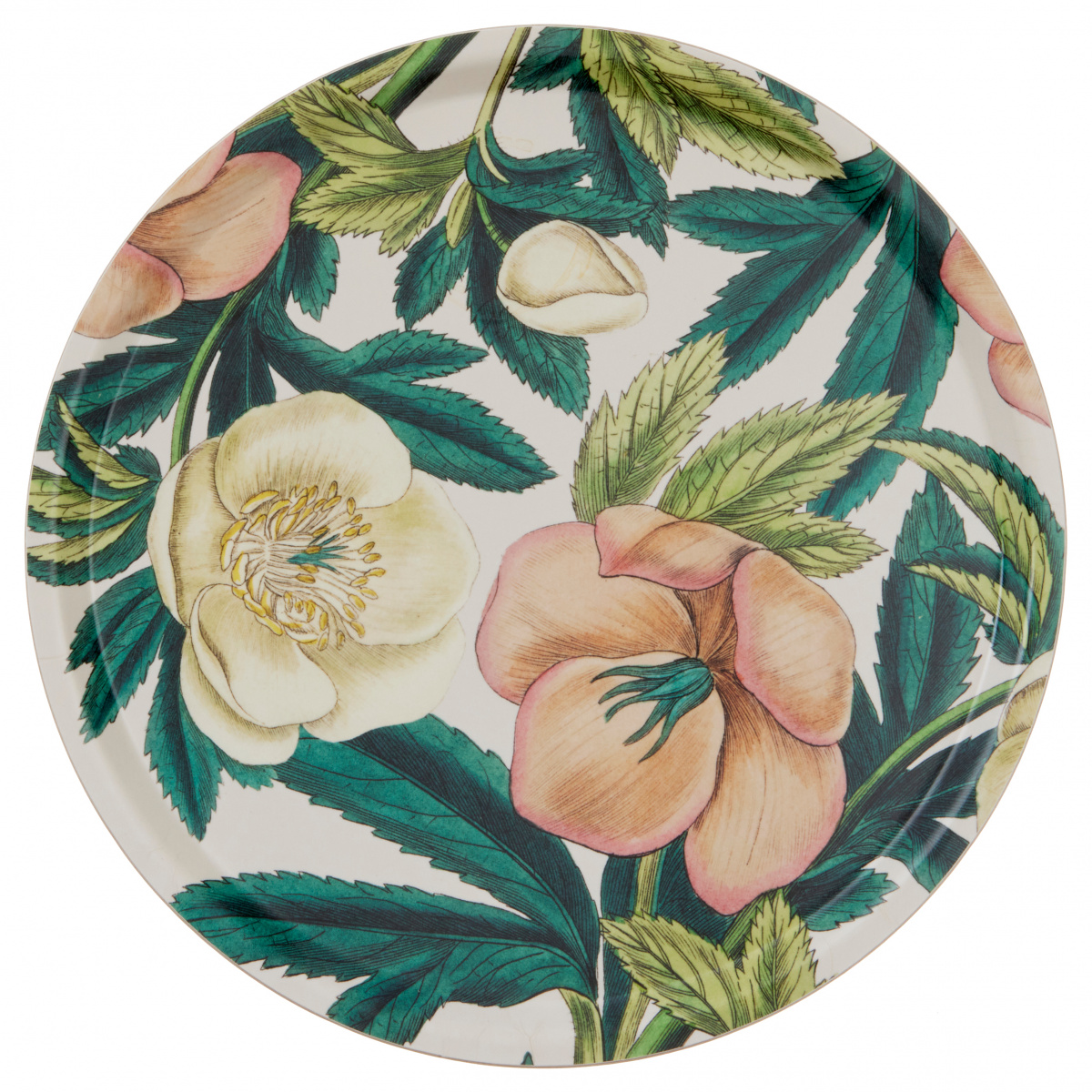 Koustrup & Co. Tablett, Ø38 – Christrosen
