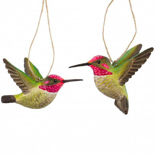 Wildlife Garden Holzvogel – Annakolibri, 2 Stk.