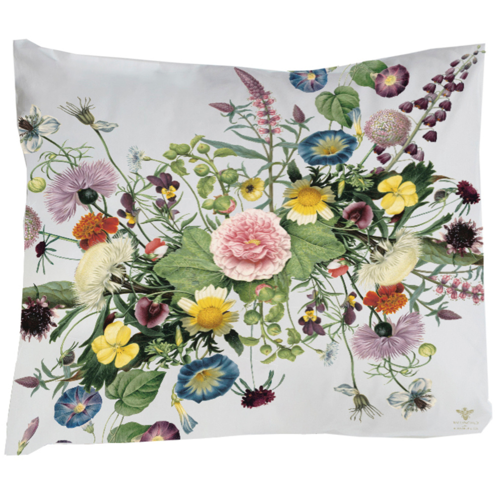 Taie d’oreiller Jim Lyngvild, 60x63 - Jardin fleuri