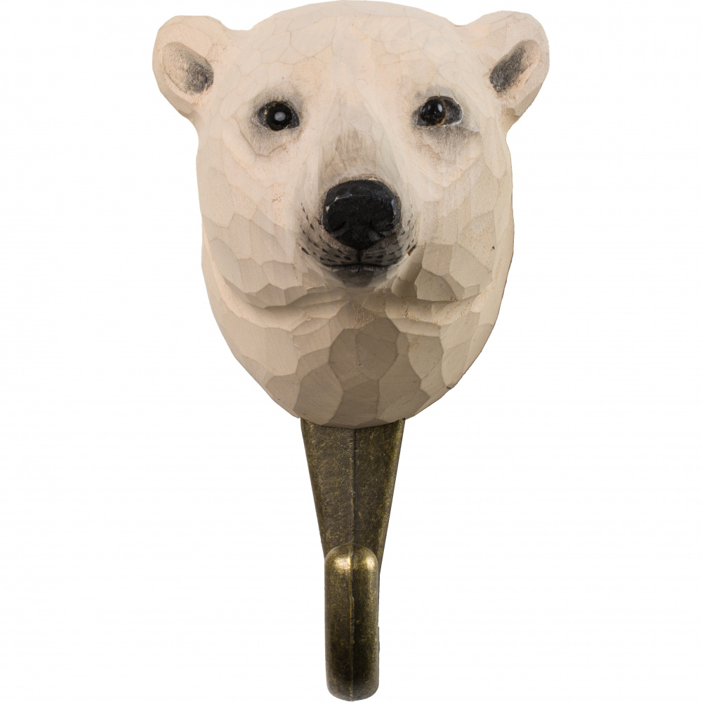 Wildlife Garden hook - polar bear - Image 5