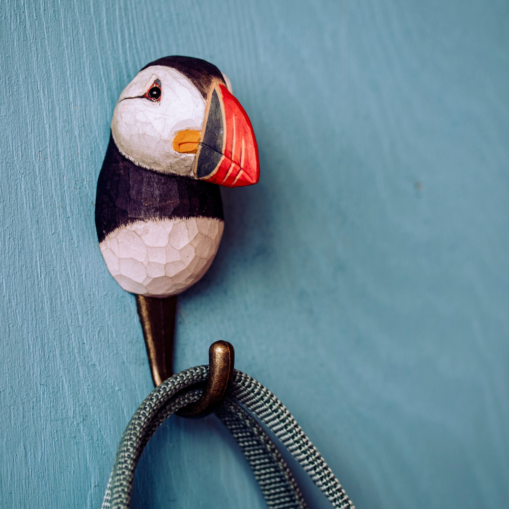 Wildlife Garden hook - puffin - Image 2