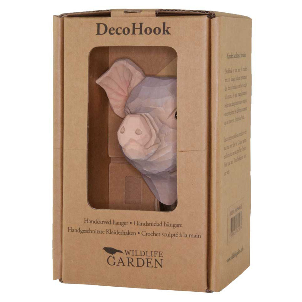 Wildlife Garden hook - pig - Image 6