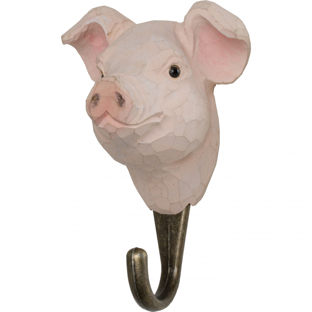 Wildlife Garden hook - pig