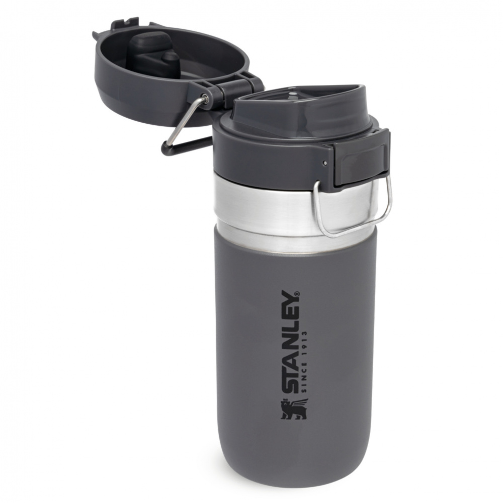Stanley Thermo-Trinkflasche, 0,47 L - Anthrazit - Bild 3