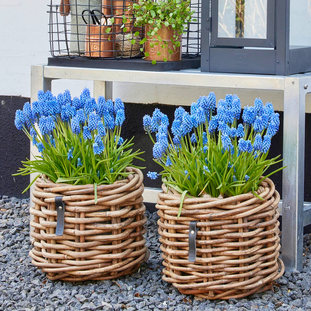 A2 Living rattankurv, rund - Ø32 x 24 - Billede 2