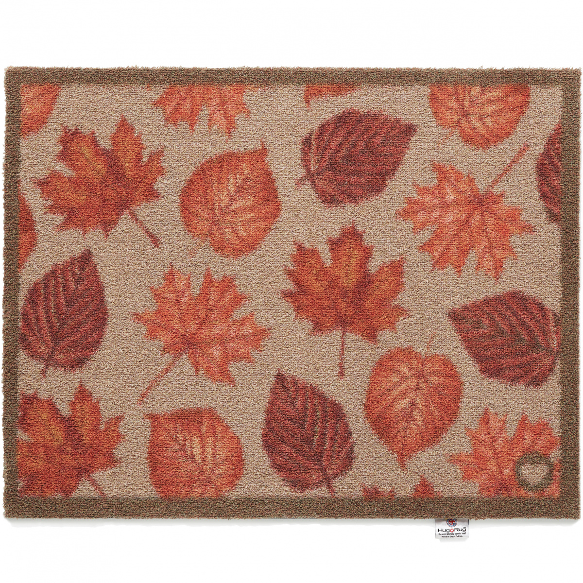 Hug Rug eco-deurmat, 65x85 - Herfstbladeren