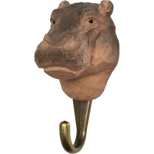 Wildlife Garden-knop - nijlpaard