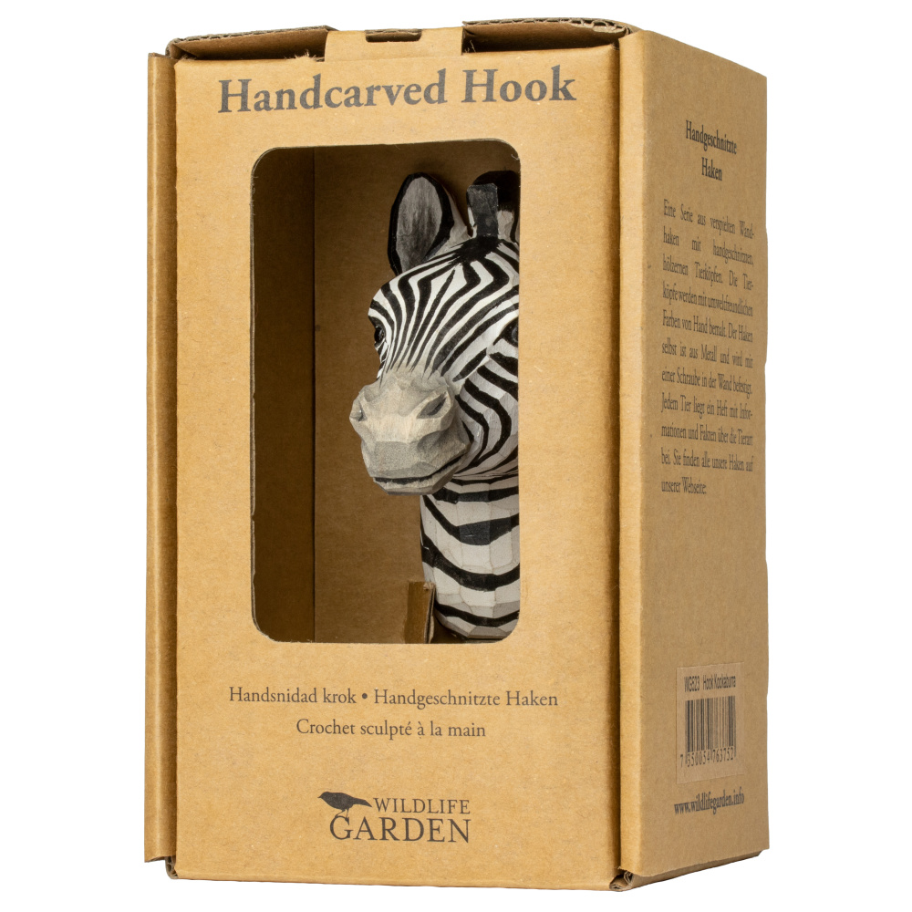 Wildlife Garden hook - zebra - Image 7