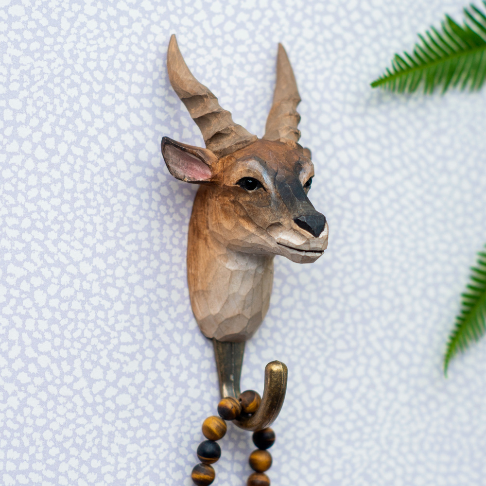 Wildlife Garden hook - antelope - Image 2