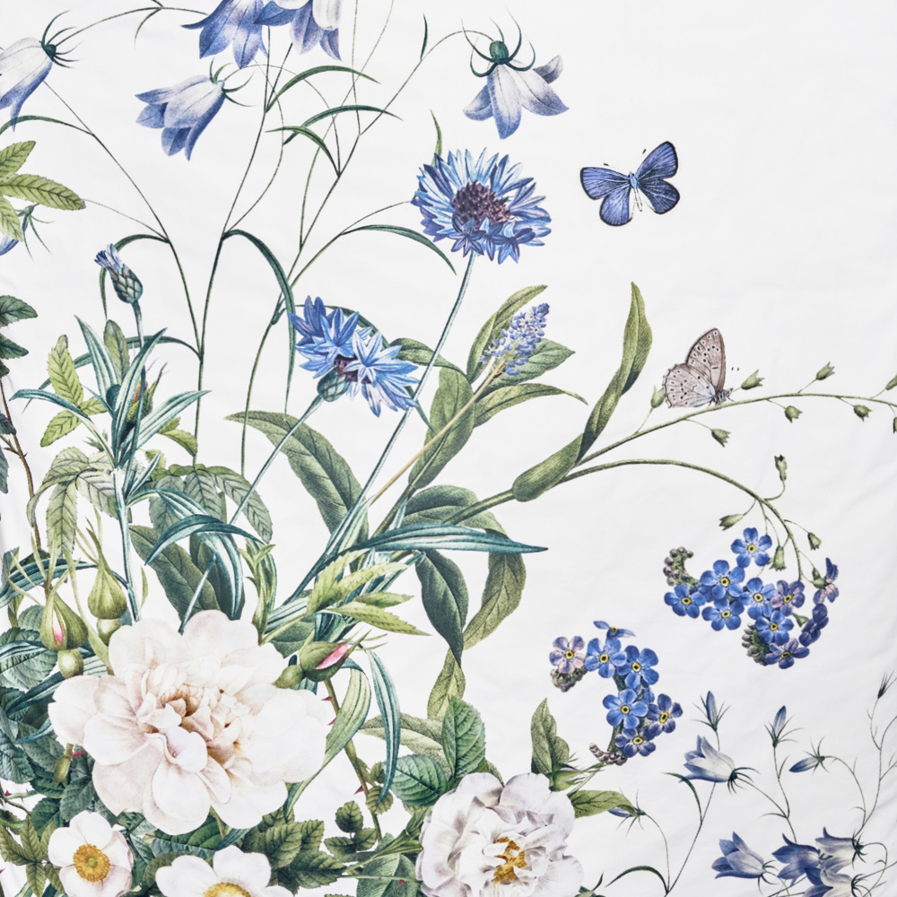 Parure de lit Jim Lyngvild, 140x220 - Jardin de fleurs bleues - Image 8