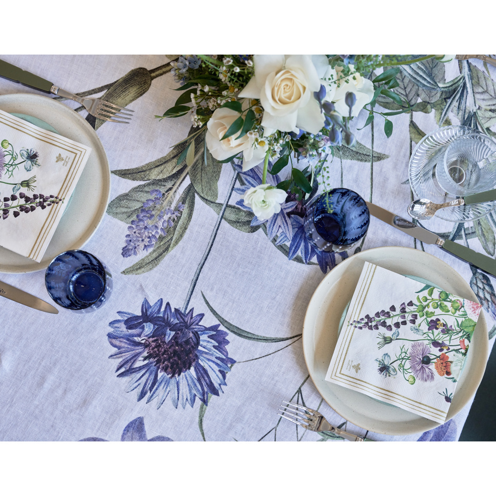 Nappe Jim Lyngvild, 350 cm - Jardin de fleurs bleues - Image 6