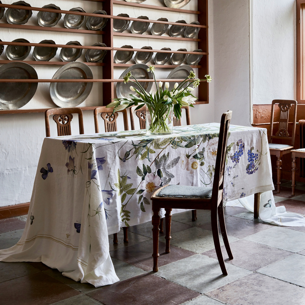 Nappe Jim Lyngvild, 350 cm - Jardin de fleurs bleues - Image 2