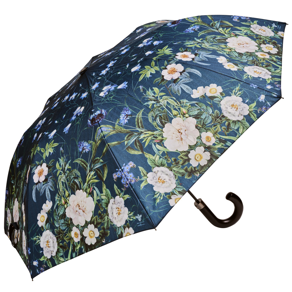 Parapluie pliant Jim Lyngvild - Blue Flower Garden