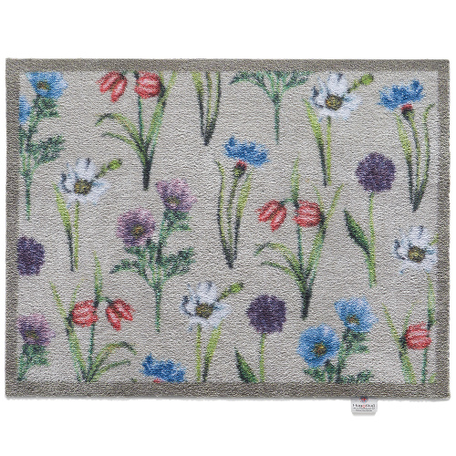 Paillasson écologique Hug Rug, 65x85 - Prairie fleurie