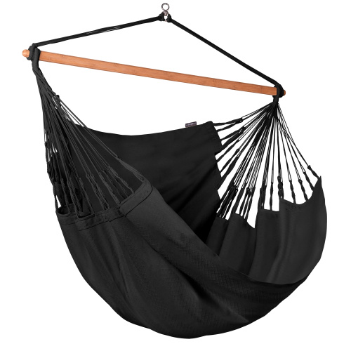 Chaise hamac La Siesta, king size, éco - Onyx