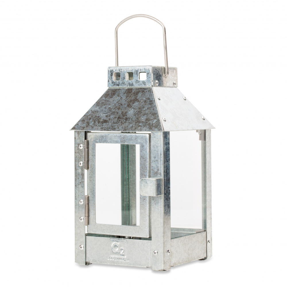 A2 Living steel lantern, galvanized - 25 cm - Image 3