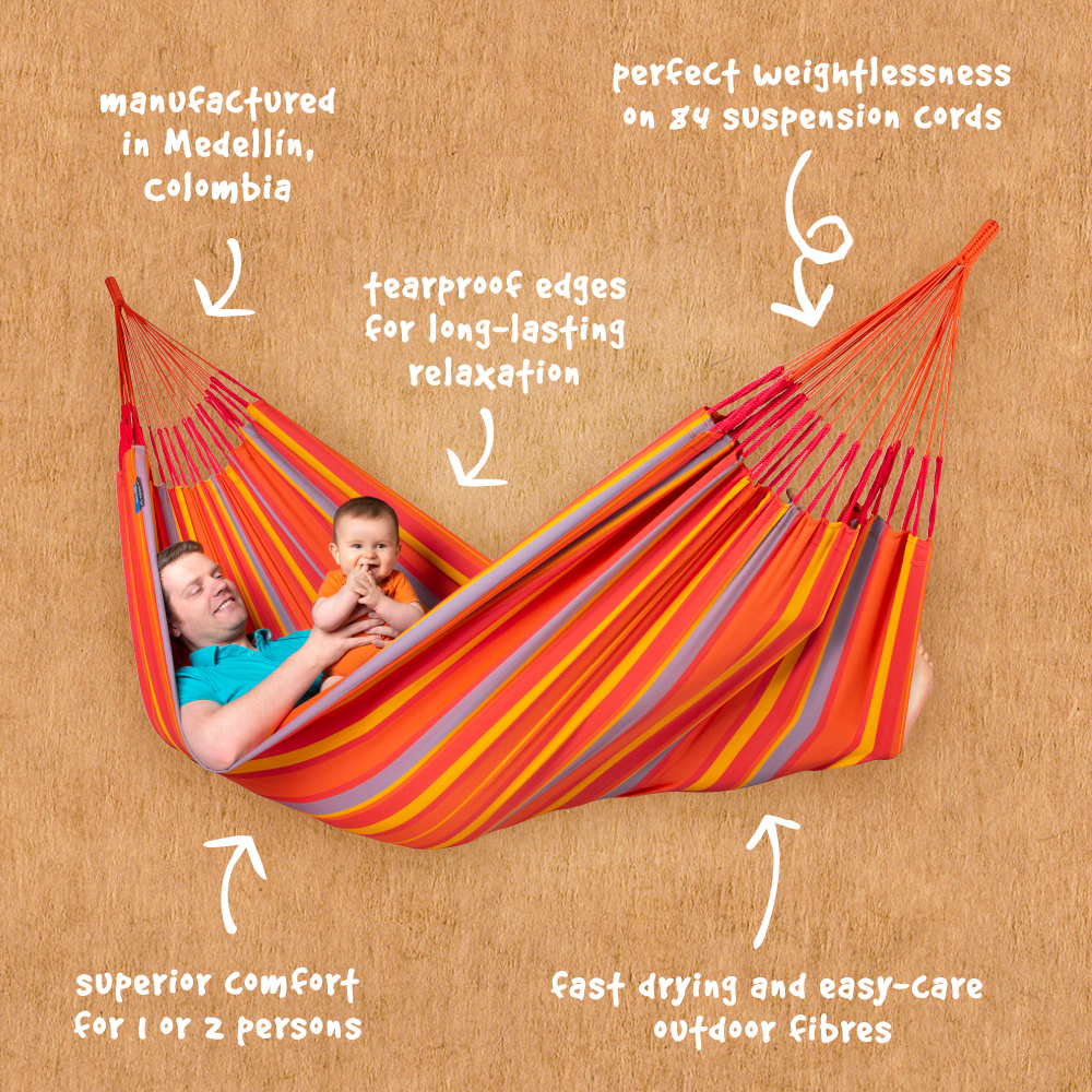 La Siesta hangmat, 2 pers. - Toucan - Afbeelding 3