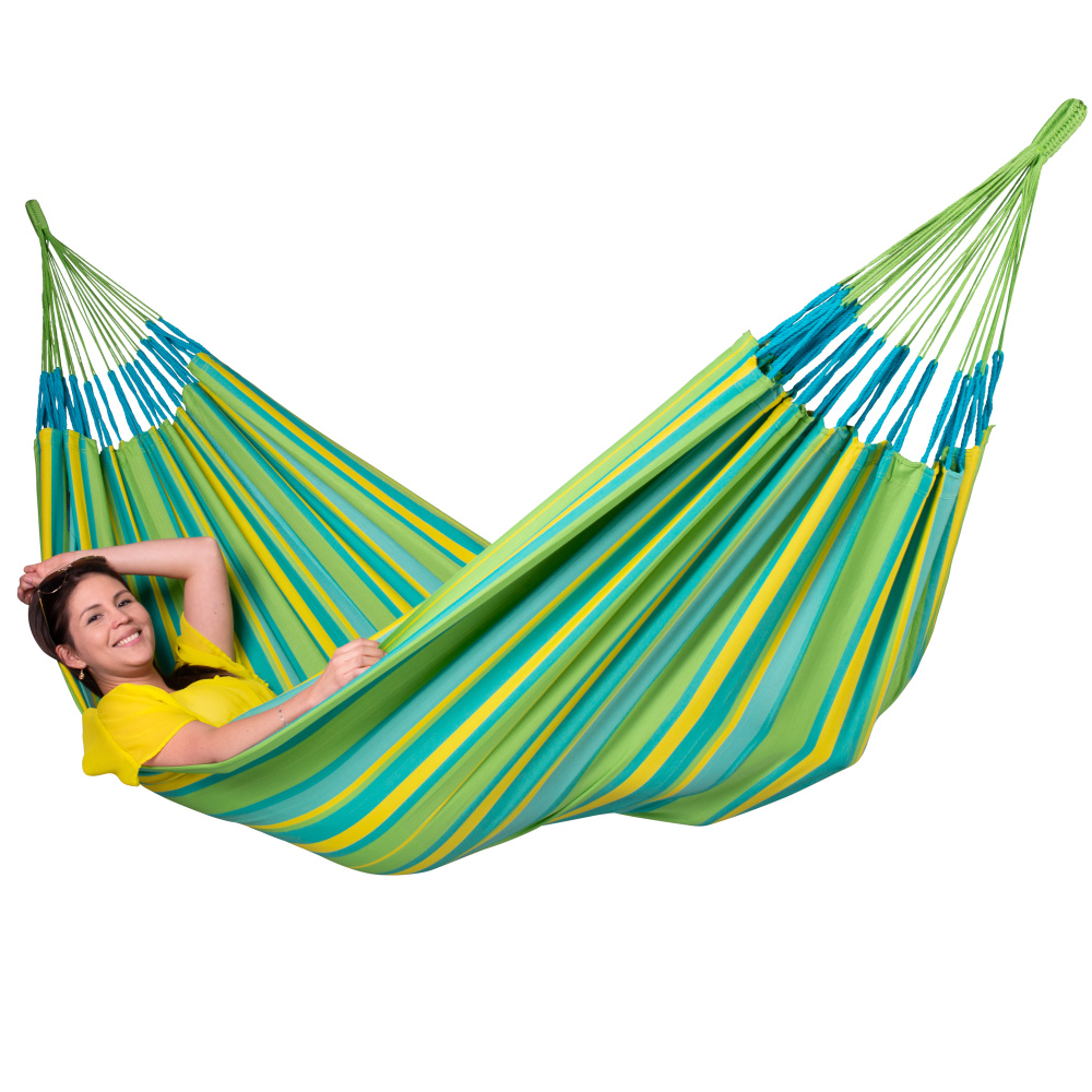 La Siesta hangmat, 2 pers. - Limoen - Afbeelding 2