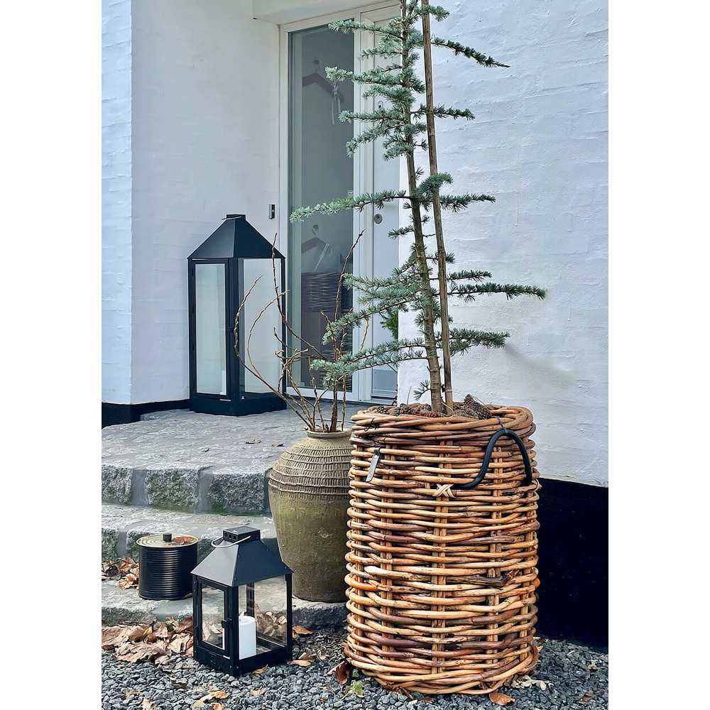 A2 Living rattankurv, rund - Ø45 x 66 - Billede 4