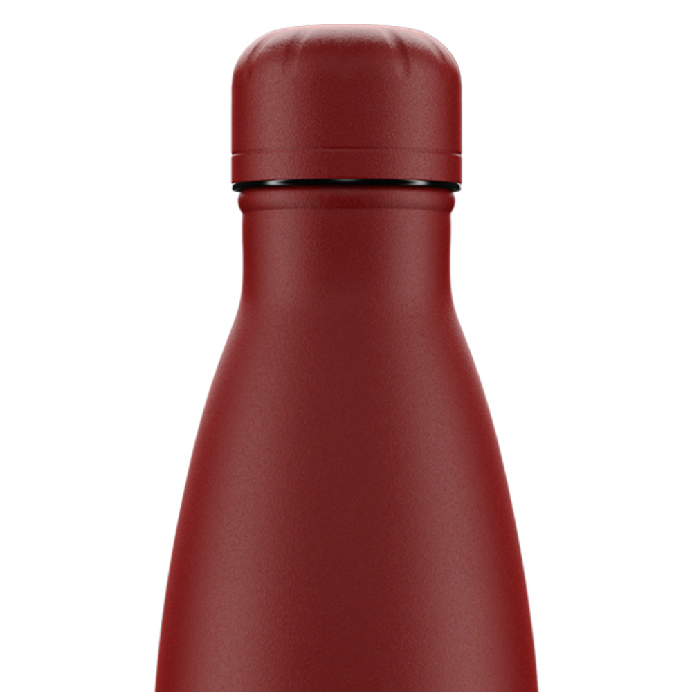 Chilly's Thermo-Trinkflasche - Dunkelrot - Bild 2