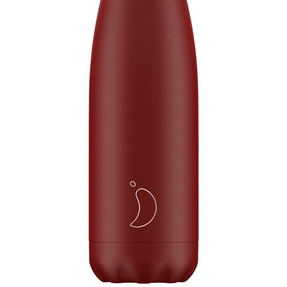 Chilly's Thermo-Trinkflasche - Dunkelrot - Bild 3