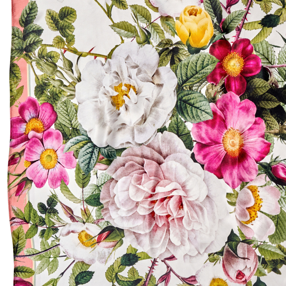 Jim Lyngvild sidenscarf, 90x90 - Rose Flower - Bild 2