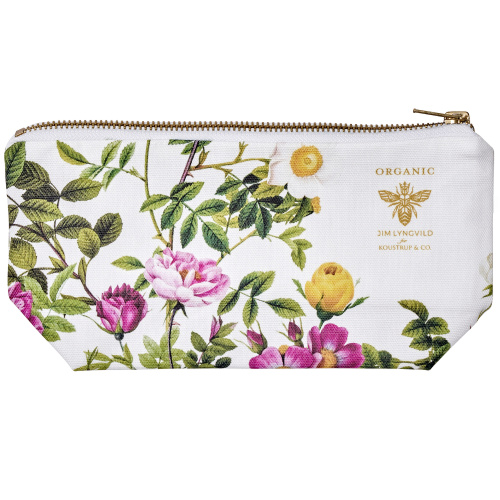 Trousse à cosmétiques Jim Lyngvild avec fond - Rose Flower Garden