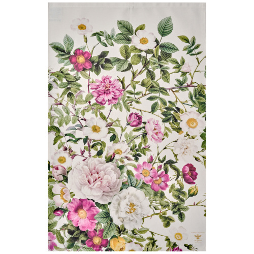 Jim Lyngvild Bio-Geschirrtuch - Rose Flower Garden