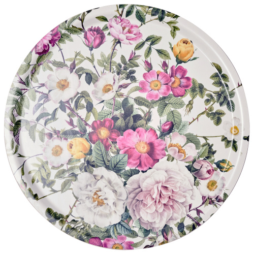 Jim Lyngvild dienblad, Ø38 - Rose Flower Garden