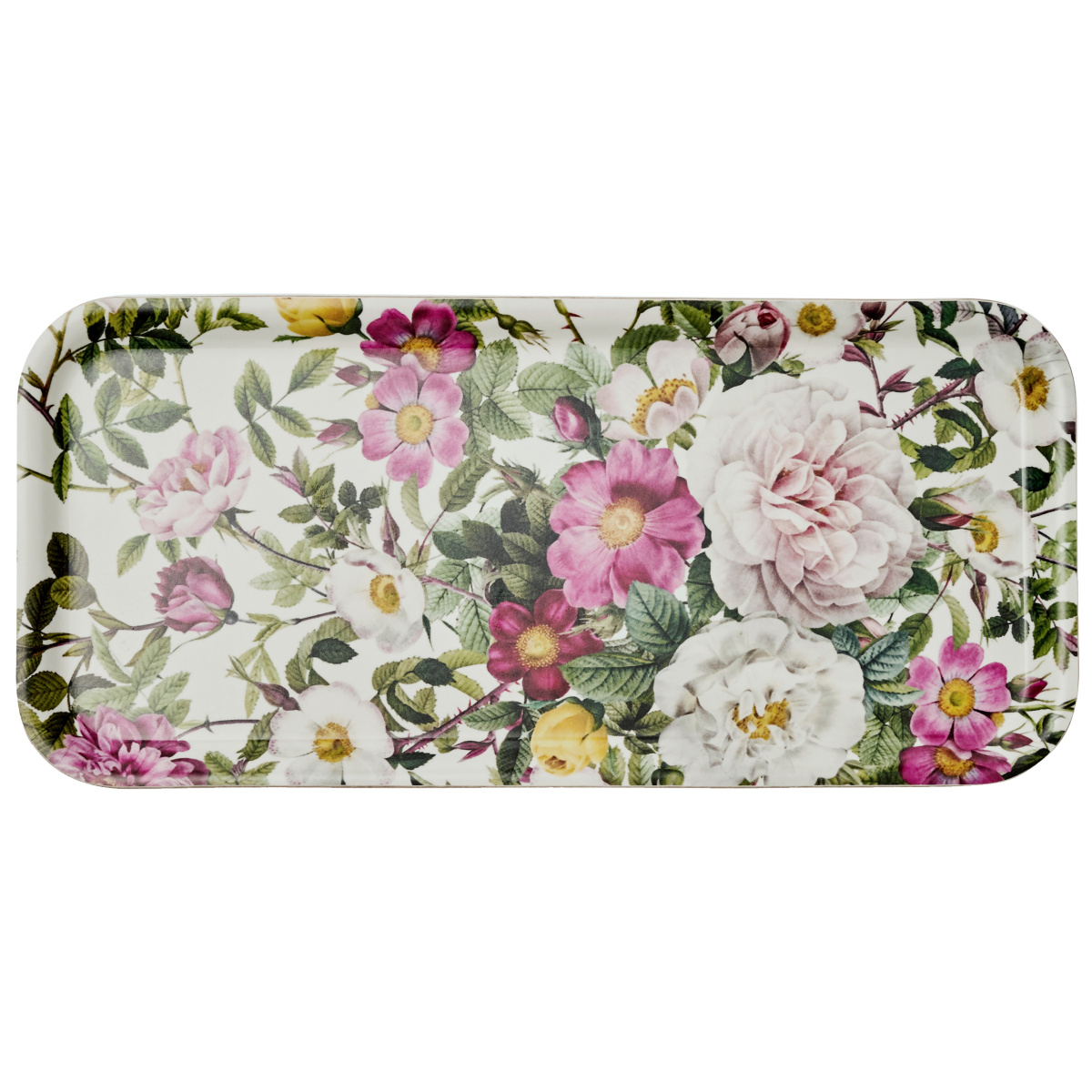 Jim Lyngvild Tablett, 32x15 – Rosengarten-Blumen