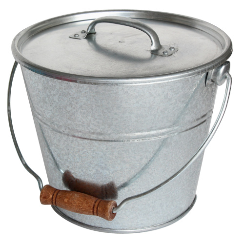 Guillouard zinken emmer met deksel - 5 L