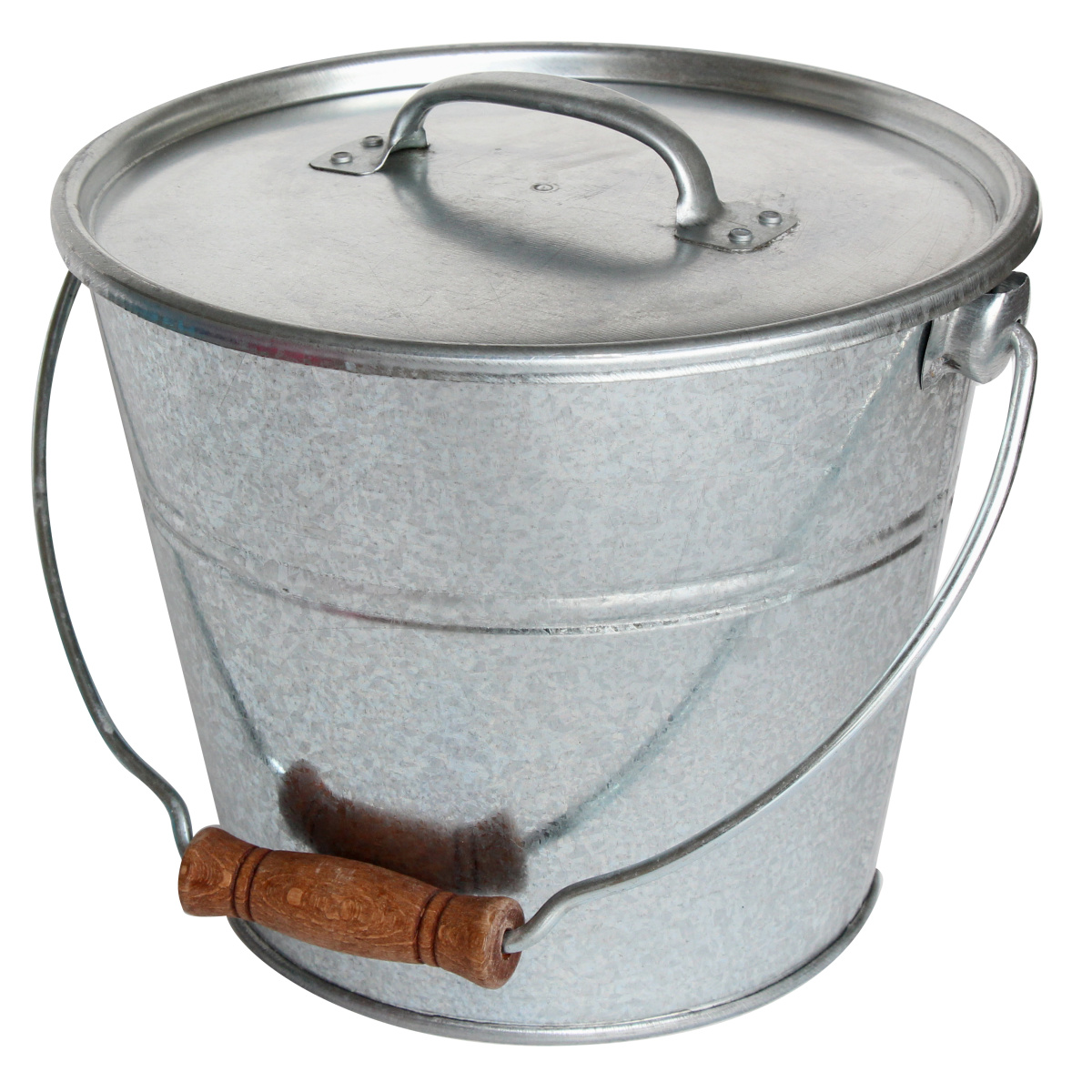 Guillouard zinken emmer met deksel - 5 L