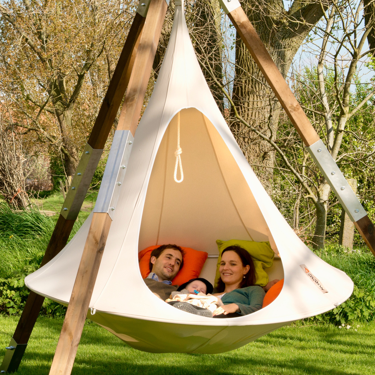 Cacoon Double - Naturel wit
