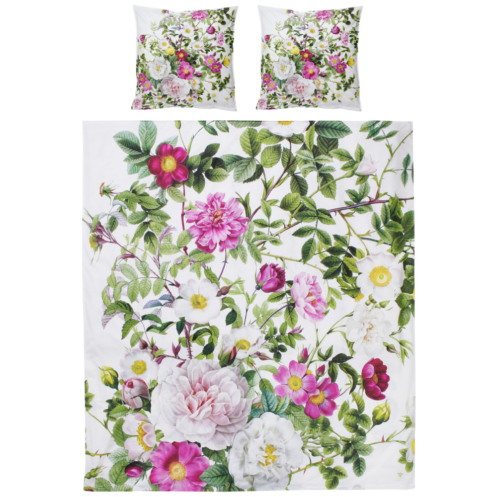 Parure de lit double Jim Lyngvild, 200x220 - Rose Flower Garden - Image 2