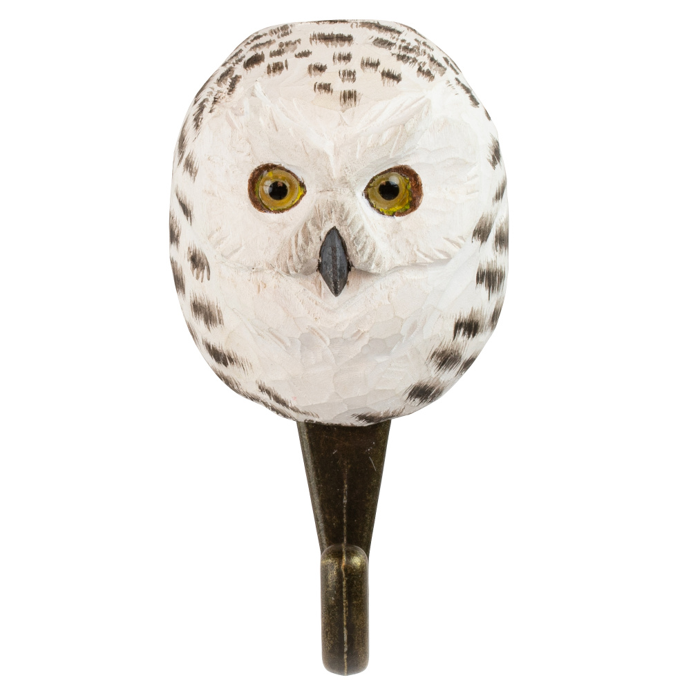 Wildlife Garden hook - snowy owl - Image 3