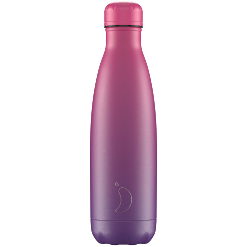 Chilly's thermosfles - Paars en fuchsia