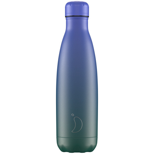 Chilly's thermosfles - Groen en blauw