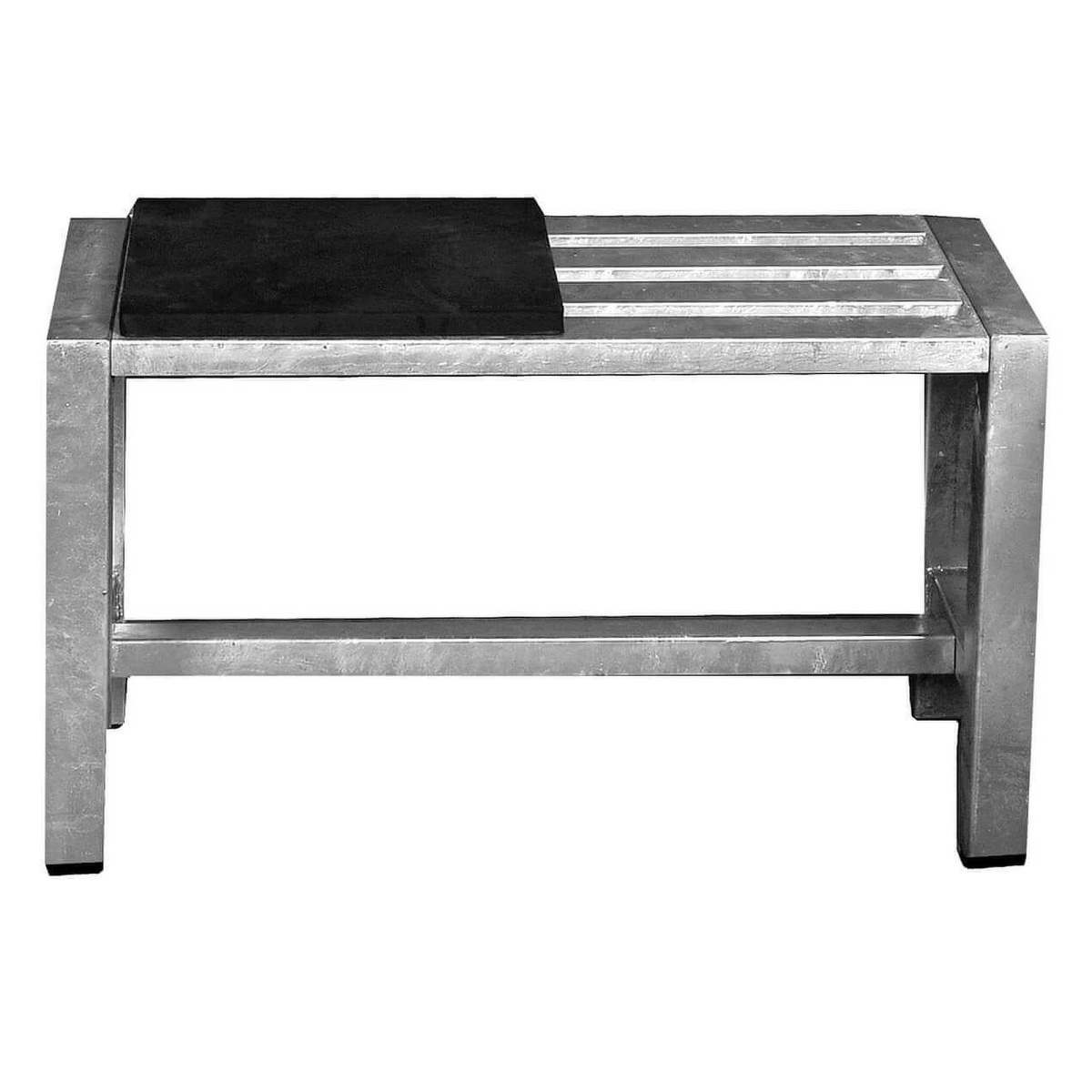 A2 Living havebænk, 35x75 - galvaniseret