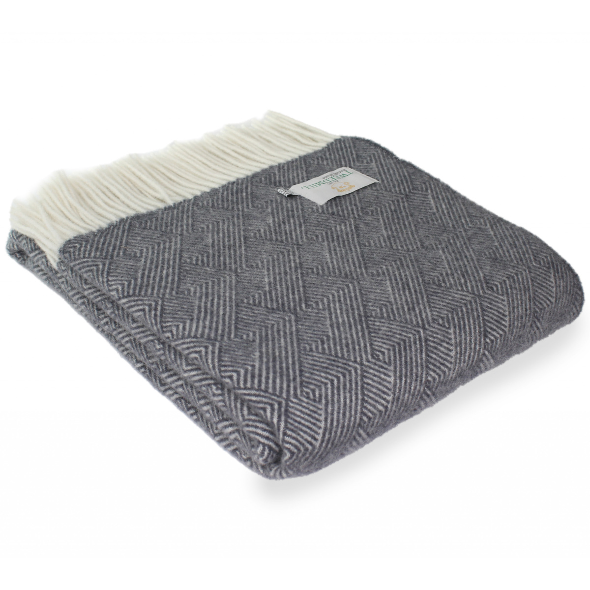 Tweedmill uldplaid - Orion Blue