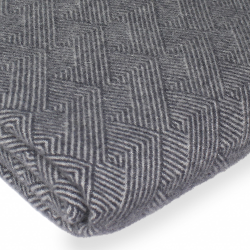 Plaid en laine Tweedmill - Orion Blue - Image 3
