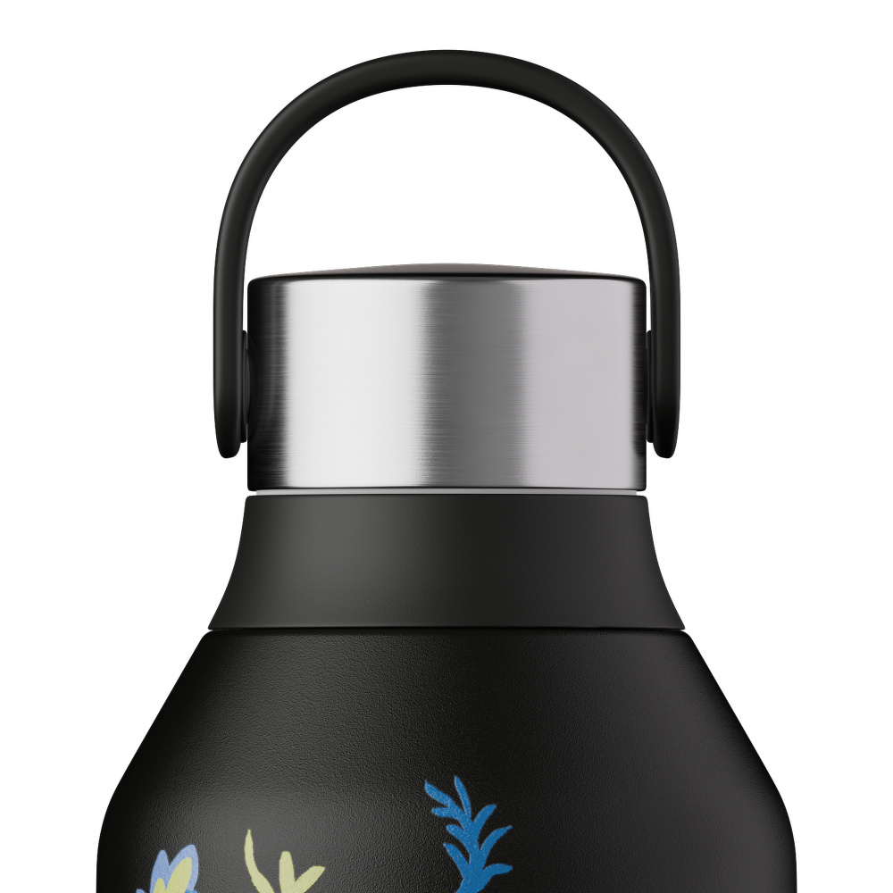 Chilly's Trinkflasche - Blaue Blumen - Bild 2