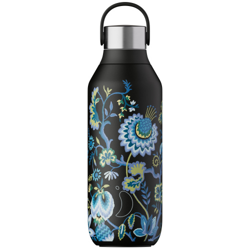 Gourde Chilly's - Fleurs bleues