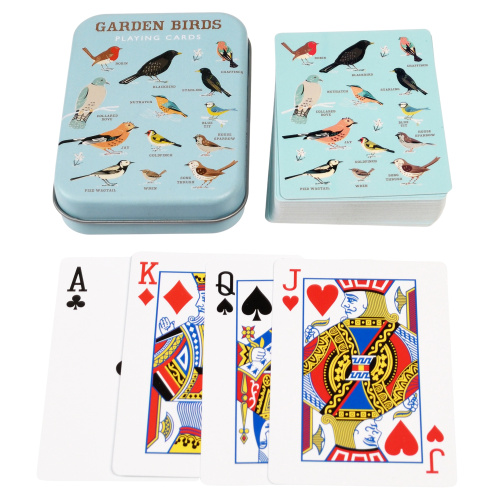 Rex London Spielkarten – Gartenvögel