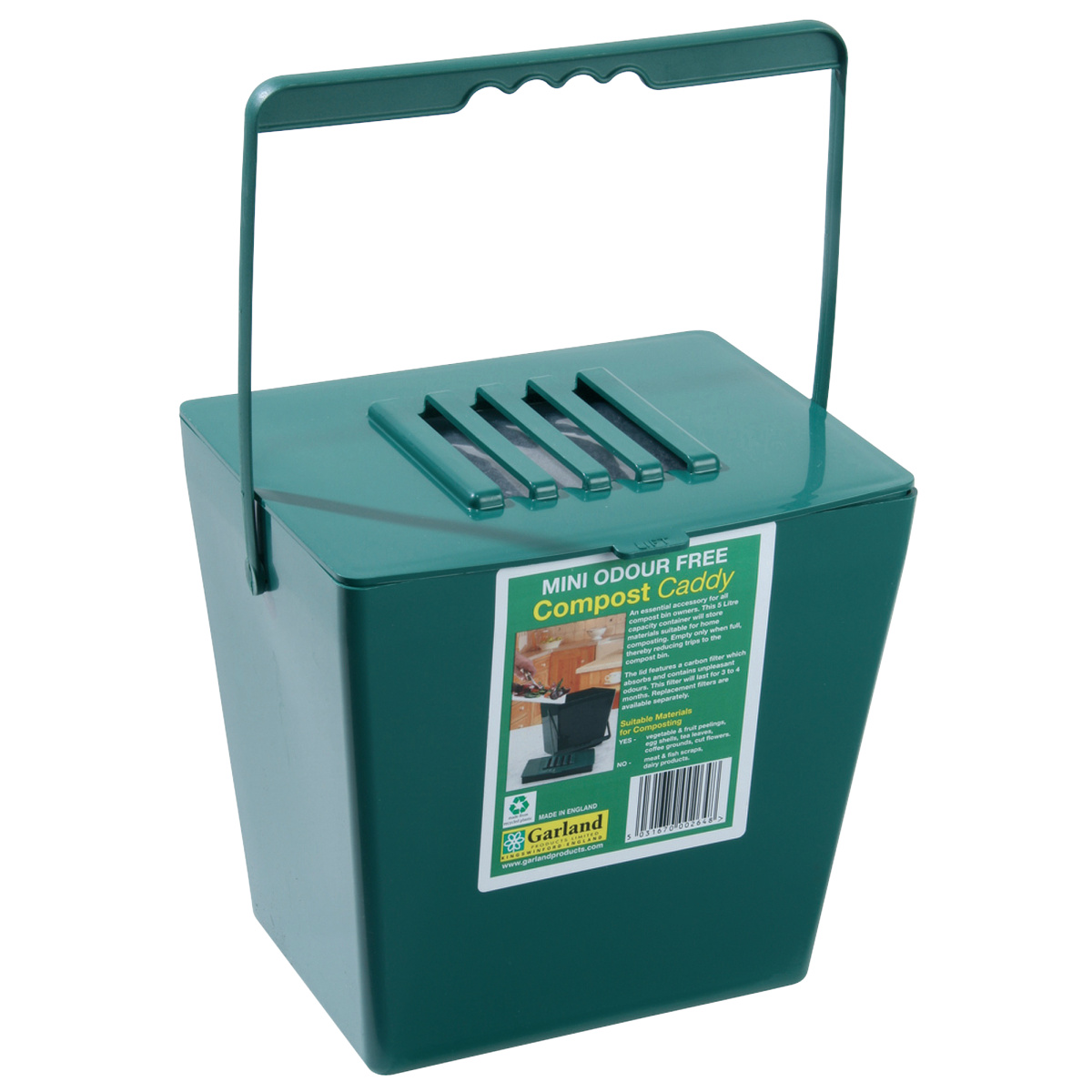 Garland komposthink med kolfilter - 5 L