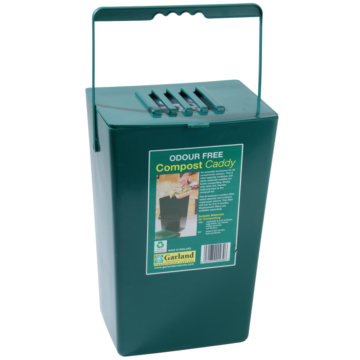 Garland komposthink med kolfilter - 9 L
