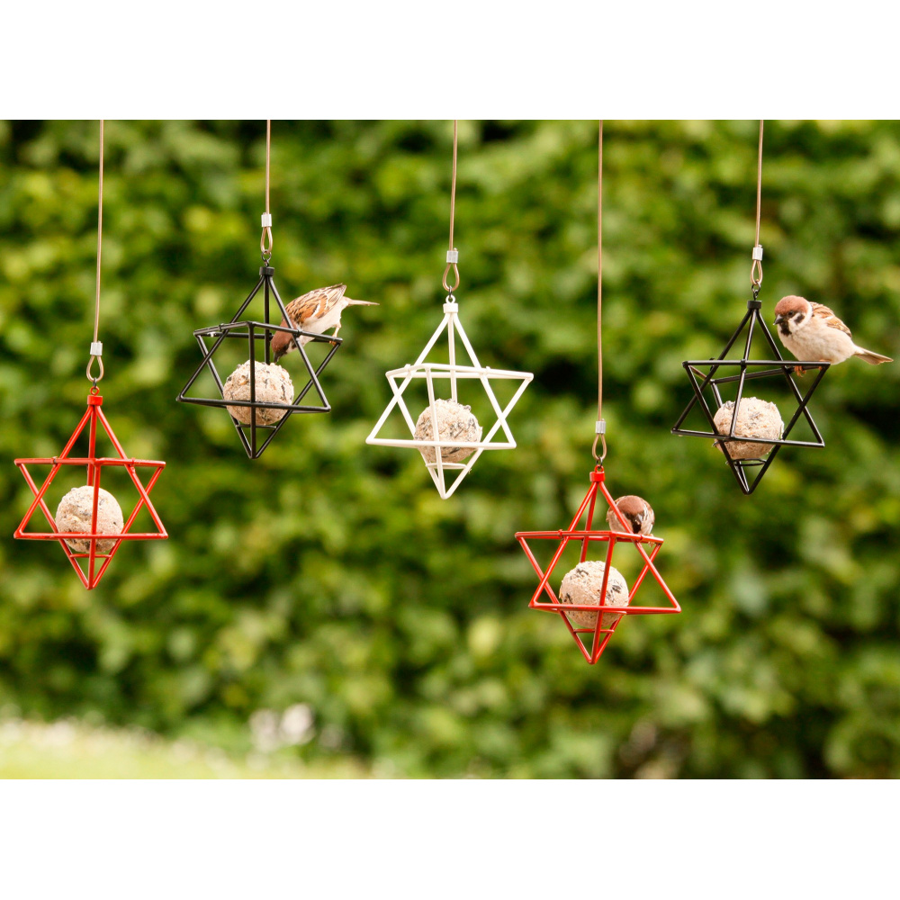 Wildlife Garden stjerne til mejsebold - hvid - Billede 3