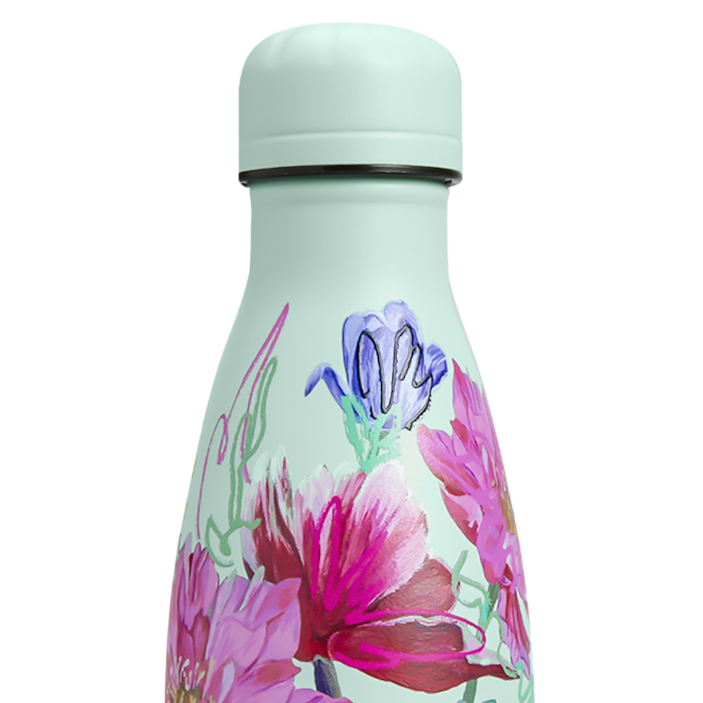 Chilly's termo drikkeflaske - Blomsterkunst - Billede 4