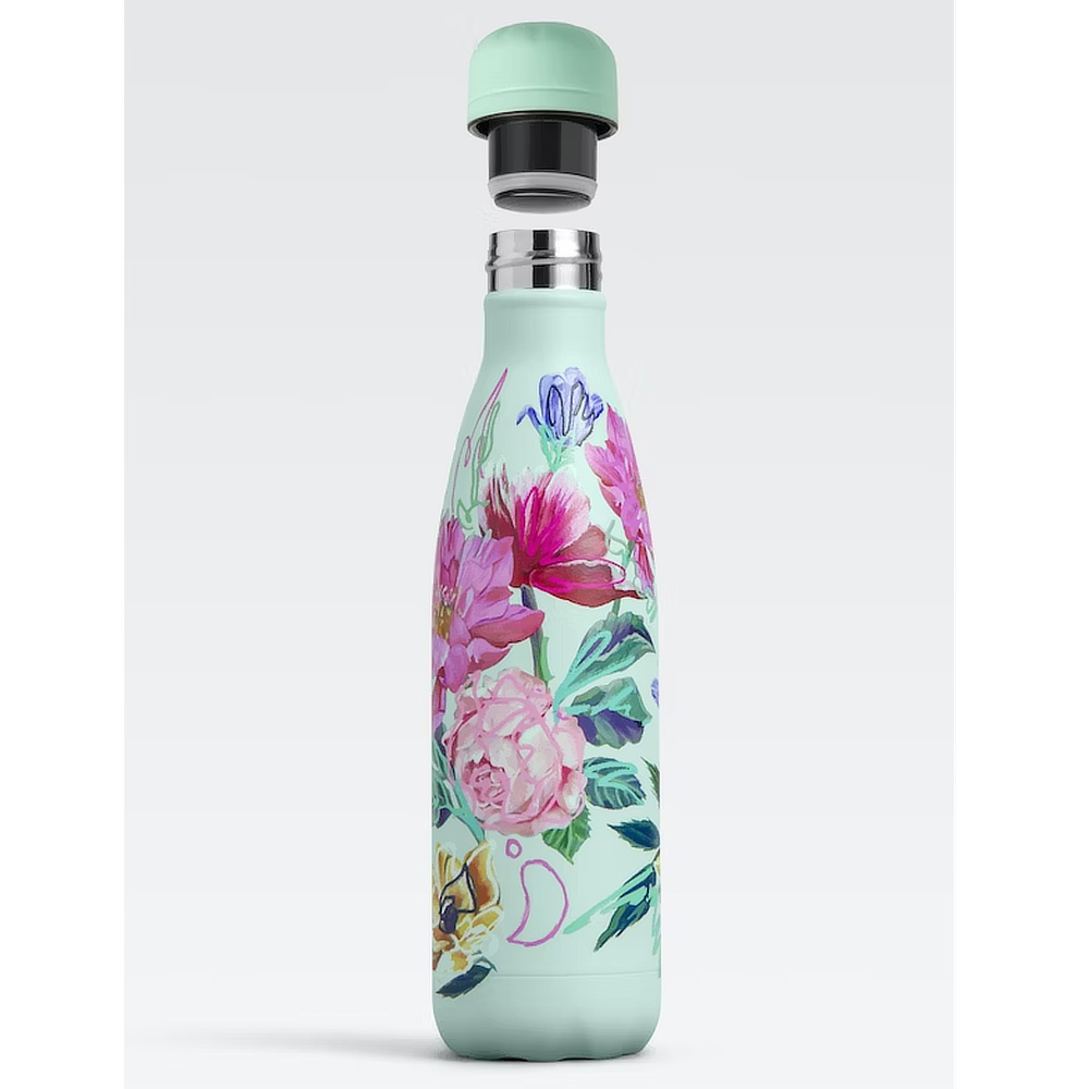 Chilly's termo drikkeflaske - Blomsterkunst - Billede 5